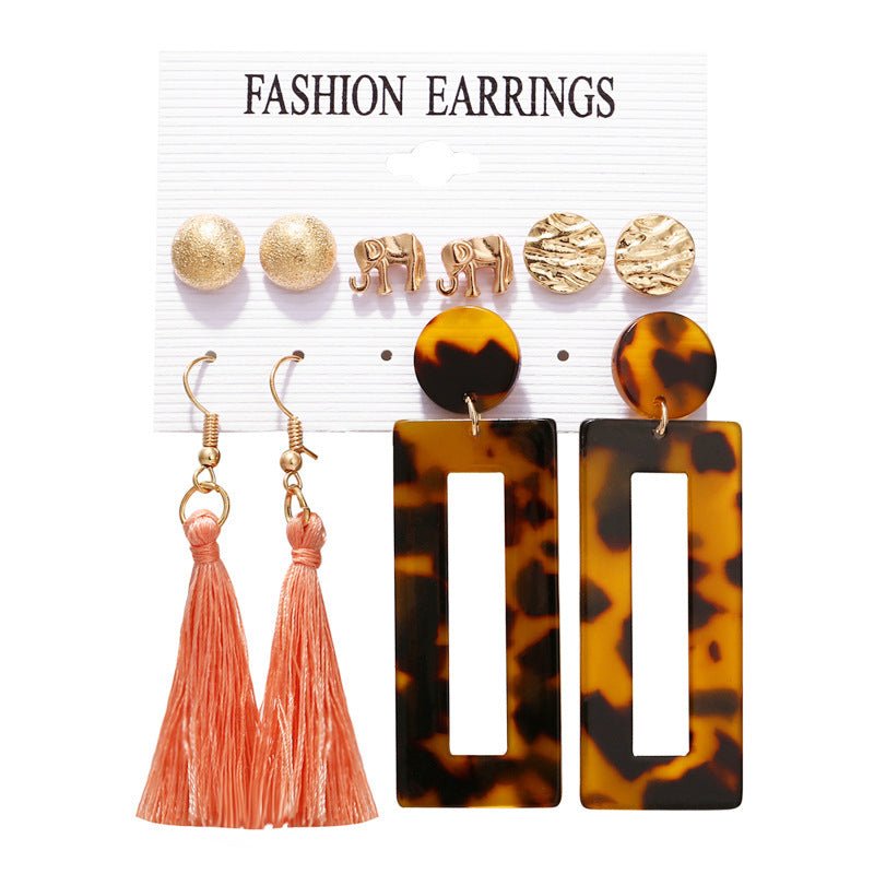 Bohemian Tassel Earring Set - DunbiBeauty, LLC