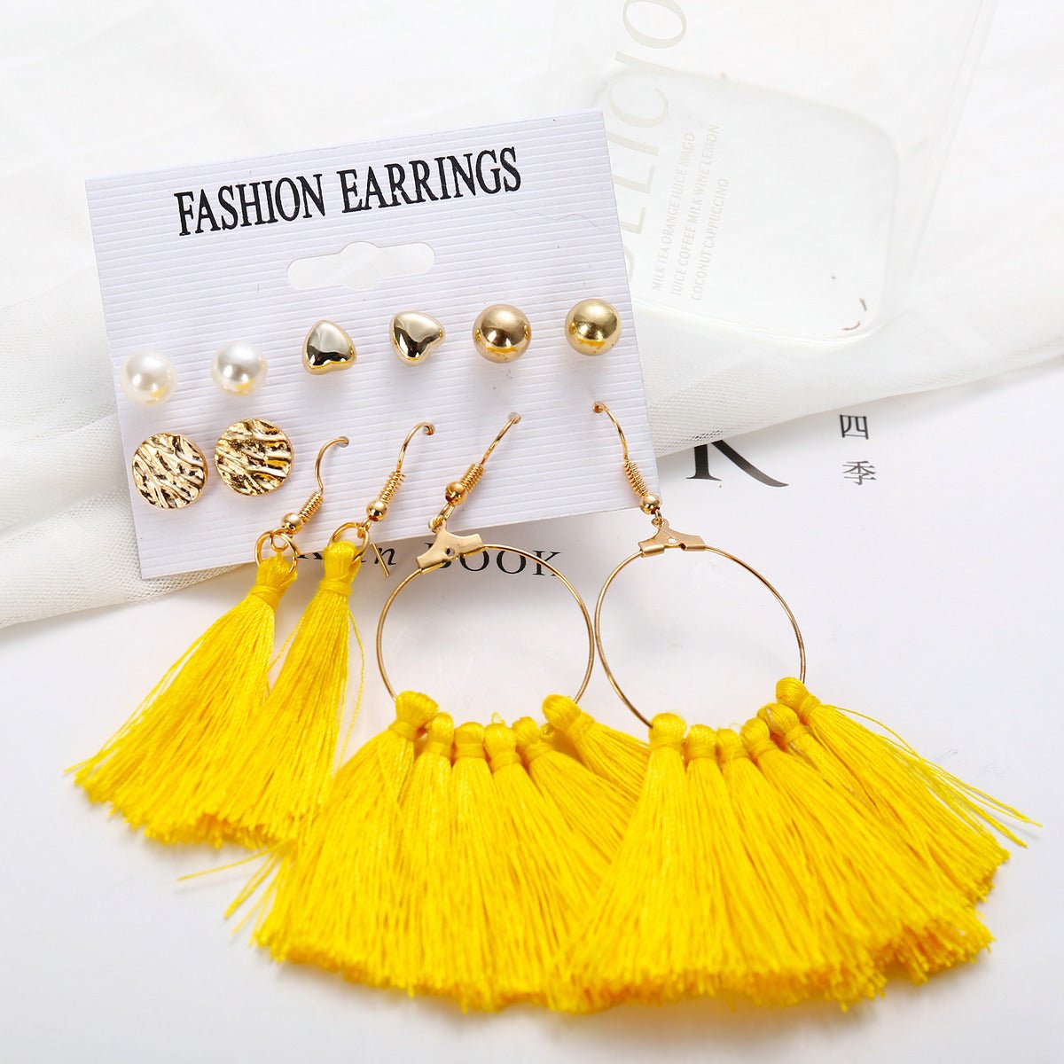 Bohemian Tassel Earring Set - DunbiBeauty, LLC