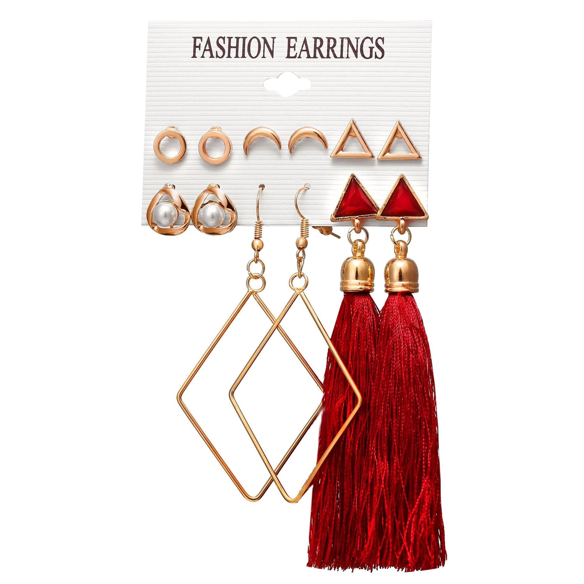 Bohemian Tassel Earring Set - DunbiBeauty, LLC