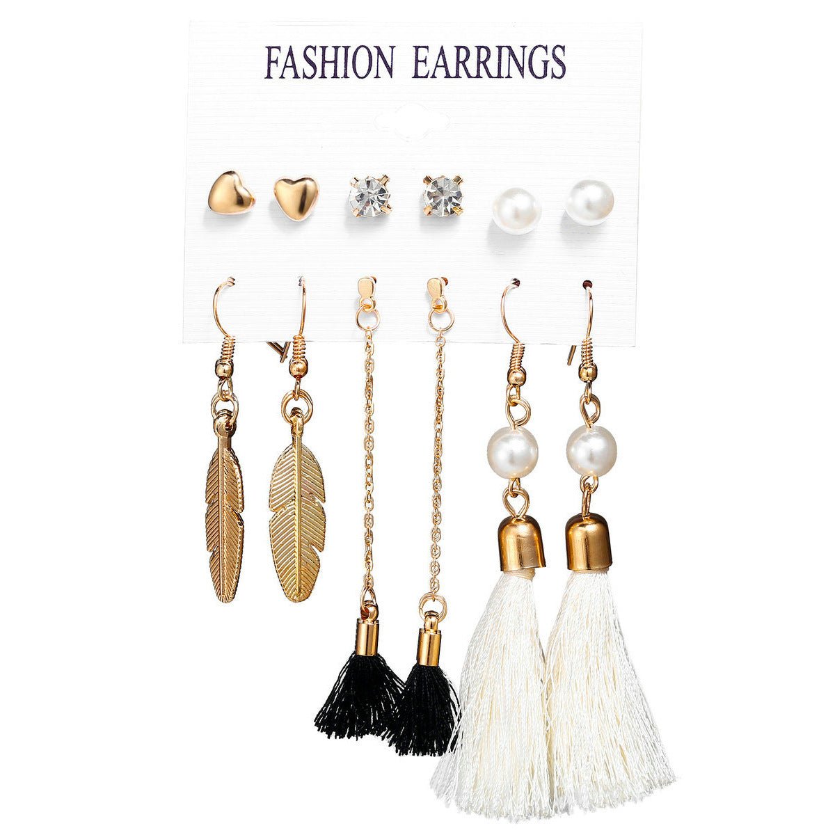 Bohemian Tassel Earring Set - DunbiBeauty, LLC