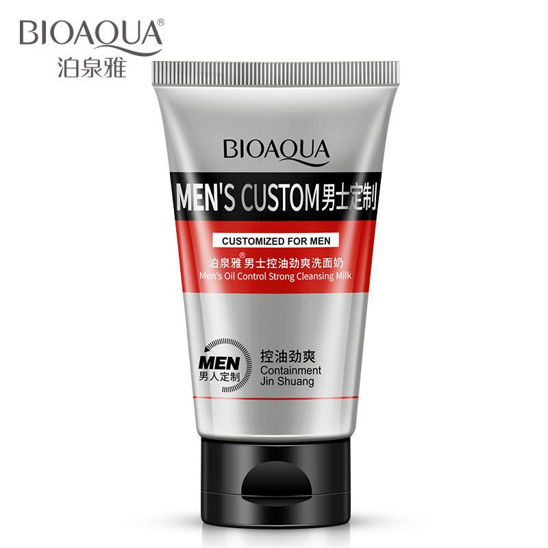 Boquanya Men's Skin Care Set Three-piece Hydrating Moisturizing Men's Facial Cleanser Toner Moisturizing Lotion Without Box - DunbiBeauty, LLC