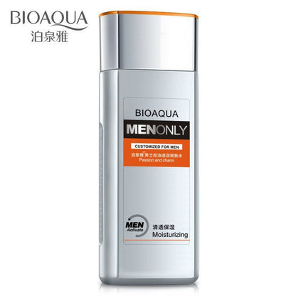 Boquanya Men's Skin Care Set Three-piece Hydrating Moisturizing Men's Facial Cleanser Toner Moisturizing Lotion Without Box - DunbiBeauty, LLC