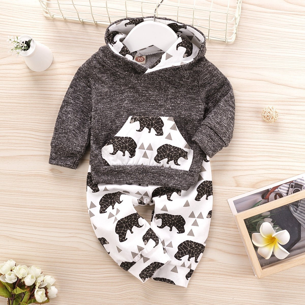 Boy's 2 Piece Animal Print Clothing Sets - DunbiBeauty, LLC