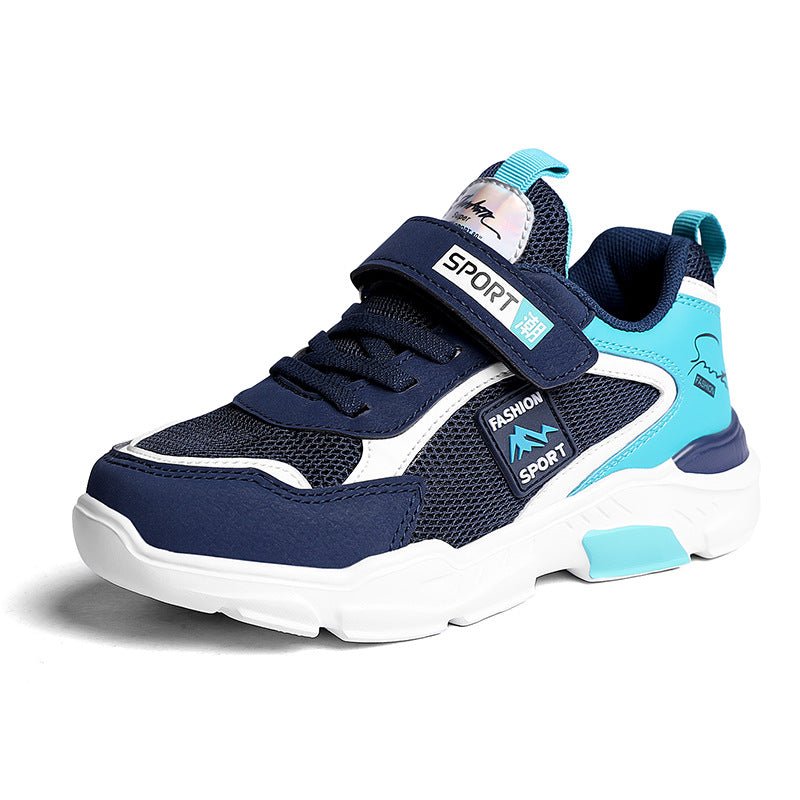 Boy's Sports Shoes with Velcro Strap - DunbiBeauty, LLC