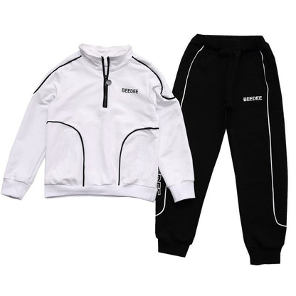 Boy's Sporty Sweat Suit - DunbiBeauty, LLC