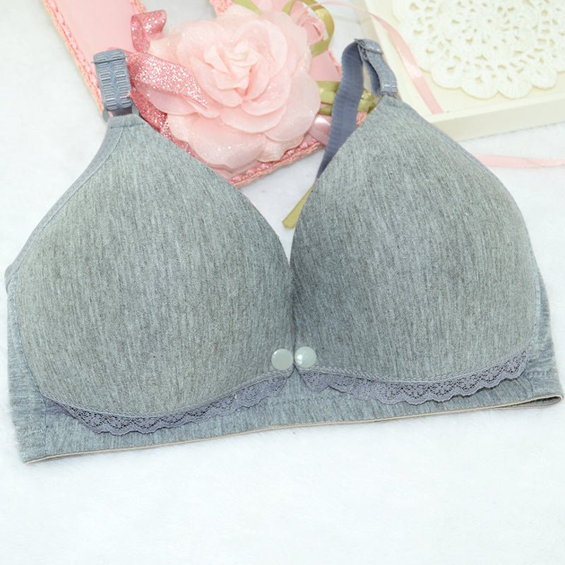 Breathable Maternity Nursing Bra for Feeding Nursing Underwear Clothes for Pregnant Women - DunbiBeauty, LLC