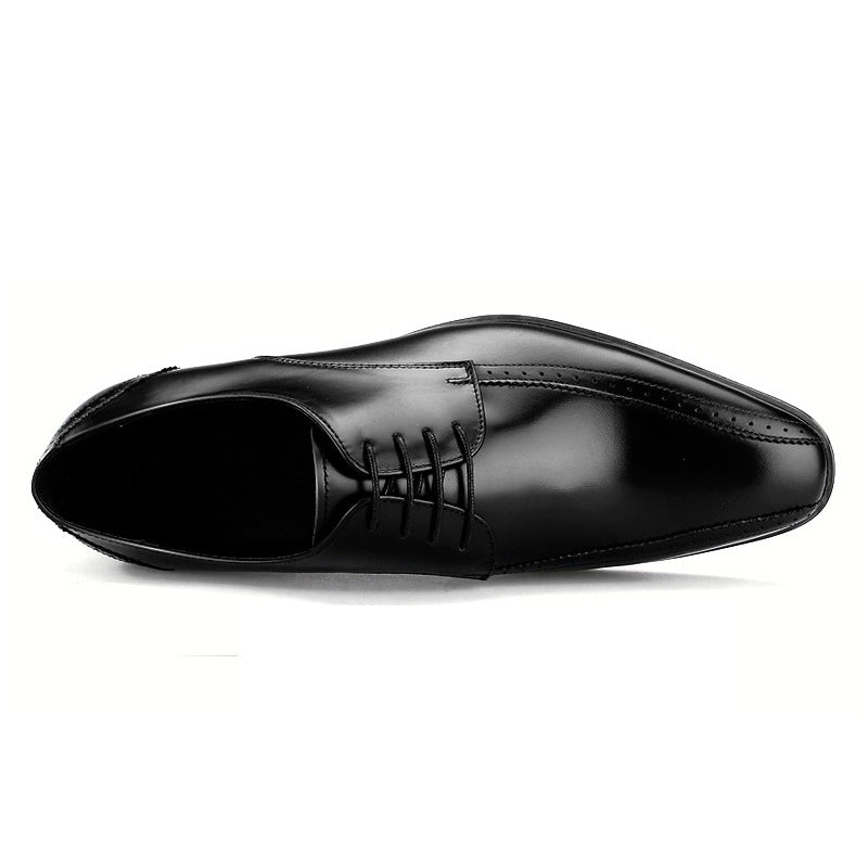 British Leather Top Layer Cowhide Business Suit Men's Shoes - DunbiBeauty, LLC