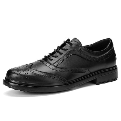 Brock leather men's shoes - DunbiBeauty, LLC