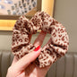 Brown Theme Print Hair Scrunchies - DunbiBeauty, LLC