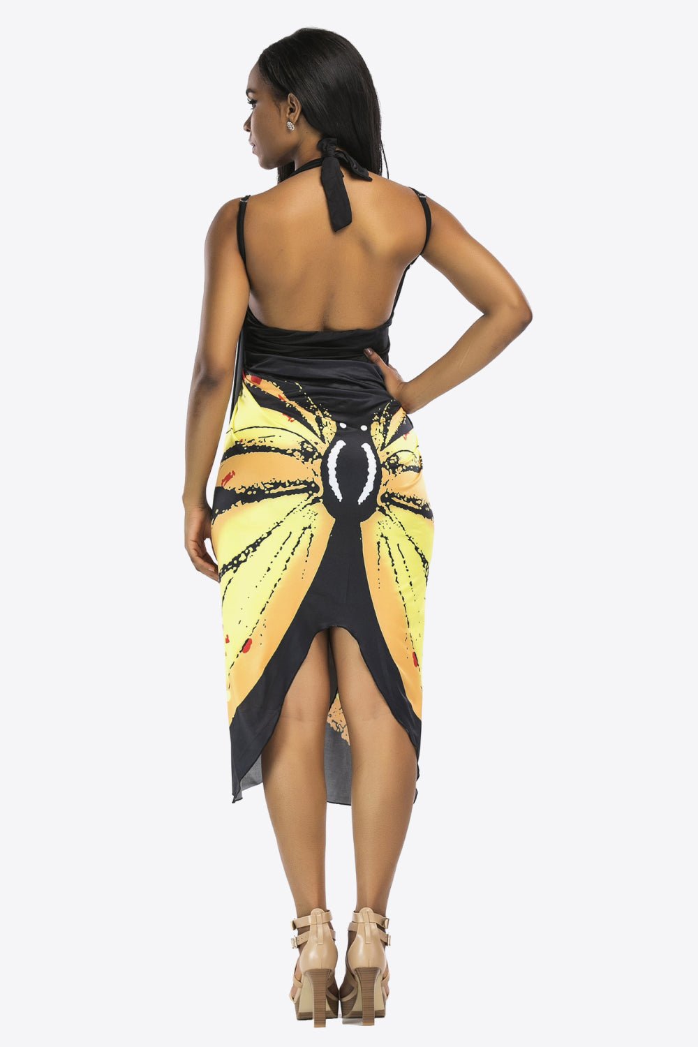 Butterfly Spaghetti Strap Cover Up - DunbiBeauty, LLC