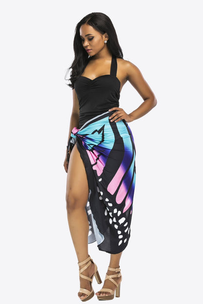 Butterfly Spaghetti Strap Cover Up - DunbiBeauty, LLC