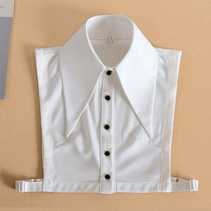 Women's Vintage White Fake Collar Zendrop