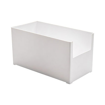 Cabinet Storage Box Kitchen Tableware Container Box Plastic Spice Cookware Snacks Cosmetics Makeup Organizer Rack Office Book Files Finishing Box - DunbiBeauty, LLC