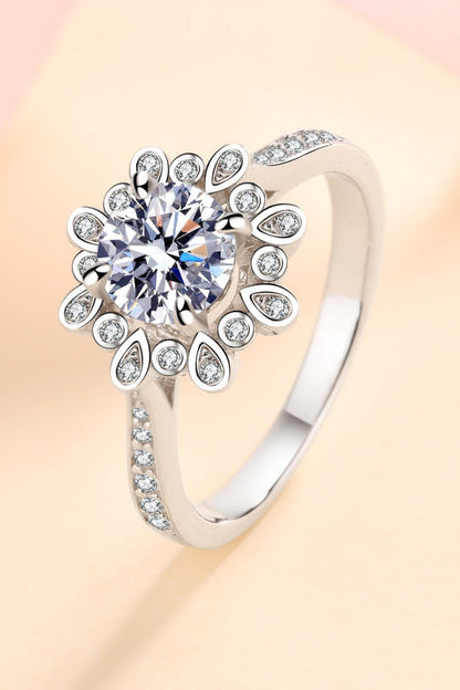 Can't Stop Your Shine 925 Sterling Silver Moissanite Ring - DunbiBeauty, LLC