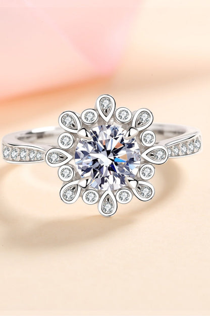 Can't Stop Your Shine 925 Sterling Silver Moissanite Ring - DunbiBeauty, LLC