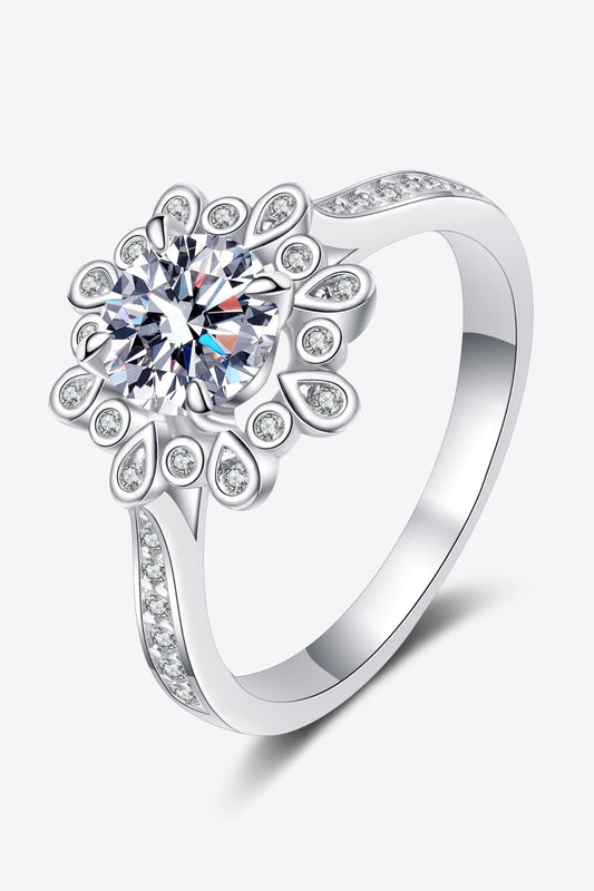 Can't Stop Your Shine 925 Sterling Silver Moissanite Ring - DunbiBeauty, LLC