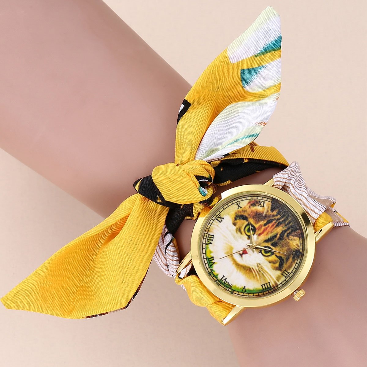 Cartoon Animal Casual Ribbon Summer New Quartz Watch - DunbiBeauty, LLC