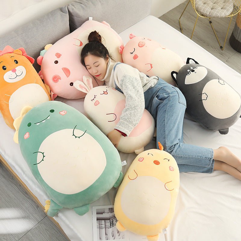 Cartoon Animal Sleeping Boyfriend Pillow - DunbiBeauty, LLC