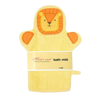 Cartoon Infant Baby Bath Glove Towel Cute Animal Super Soft Cotton Bath Shower Brush Sponge Deep Cleansing Skin For Children - DunbiBeauty, LLC