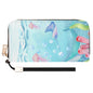 Casual Clutch Wallet Blowing Bubbles Under the Sea (Designed by Dunbi) - DunbiBeauty, LLC