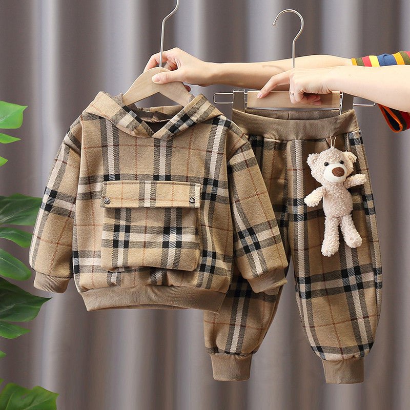 Casual Cute Fashion Animal Cartoon Baby Clothing Set Cotton Blend Printing Pants Sets Baby Clothes - DunbiBeauty, LLC