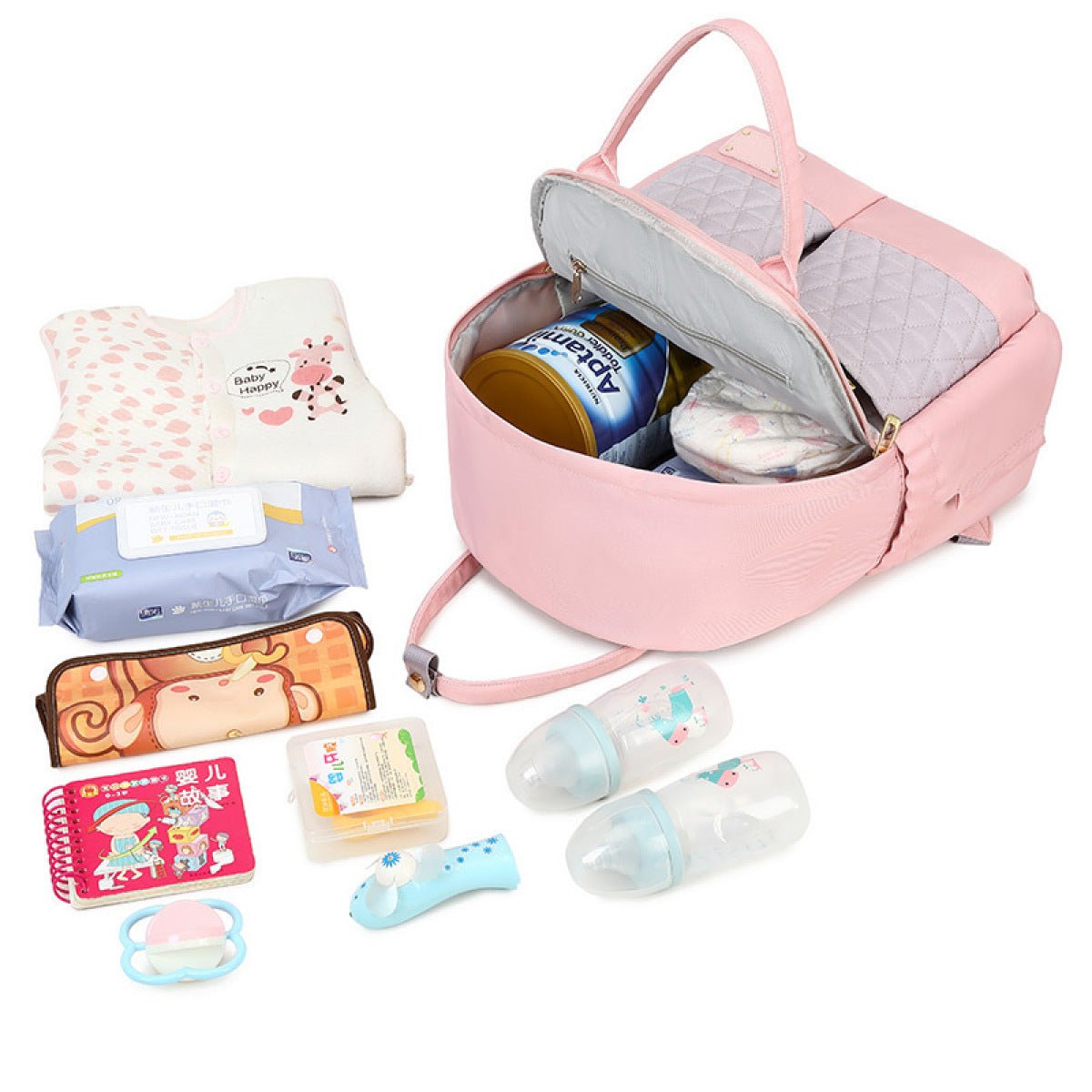 Casual Large Capacity Diaper Bag - DunbiBeauty, LLC