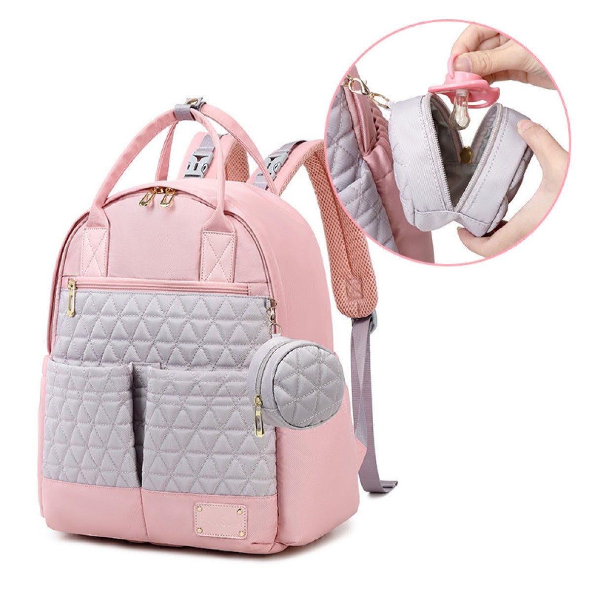 Casual Large Capacity Diaper Bag - DunbiBeauty, LLC