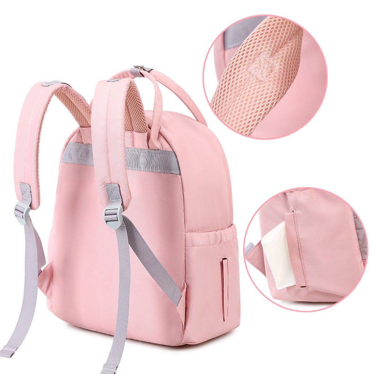 Casual Large Capacity Diaper Bag - DunbiBeauty, LLC