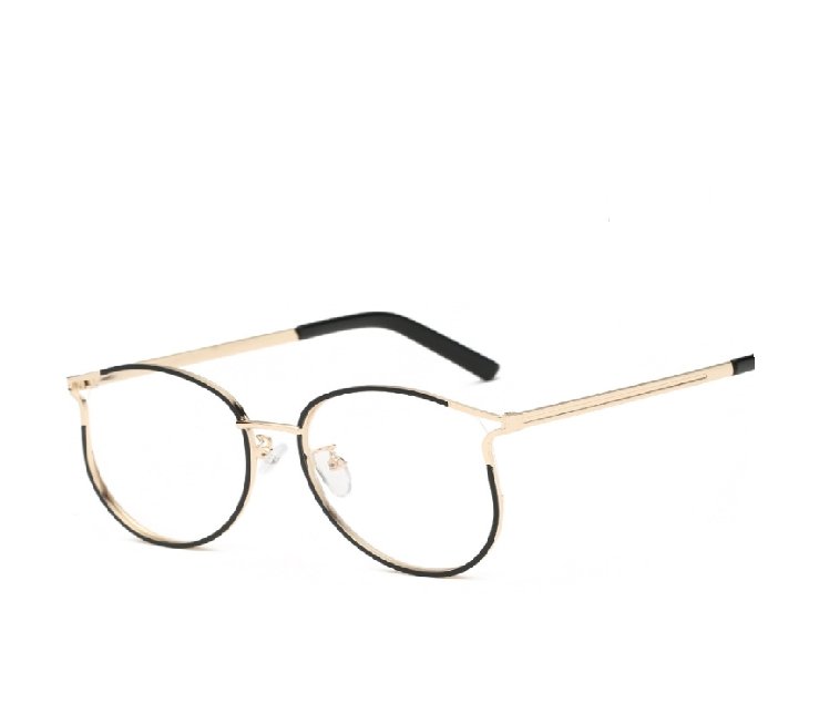 Cat Eye Glasses Metal Frames - DunbiBeauty, LLC