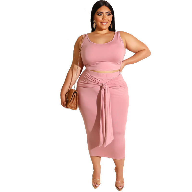 Women's Plus Size Tight-Fitting Sexy Straps Set Kiwidrop