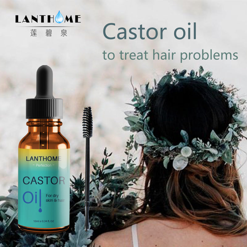 Pure Castor Oil Hair Essential Oil Zendrop