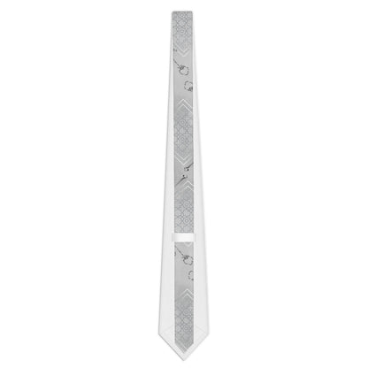 Soft Gray Titanium Gentleman's Business Tie Printify