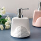 Ceramics Soap Bottle Essence Bottle Liquid foam Soap Dispenser Kitchen Hand Wash Dispenser shampoo bottle Bathroom Accessories - DunbiBeauty, LLC