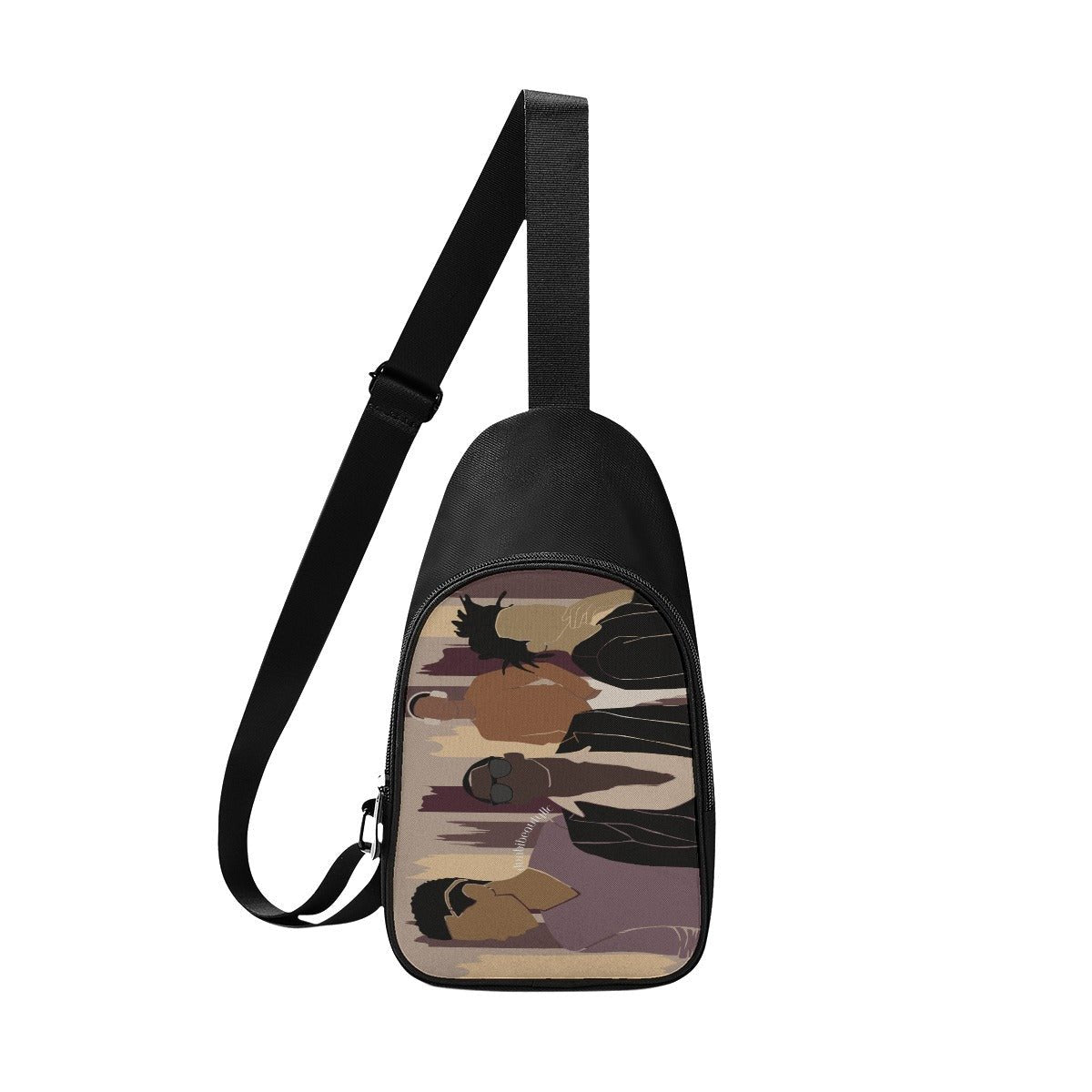 Chest Bags Black Men, Music, Sophistication, Style, Youth, (Designed by Dunbi) - DunbiBeauty, LLC