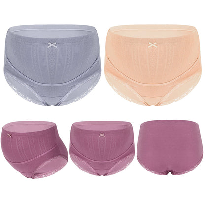 Cotton Maternity Panties High Waist Pregnancy Underwear for Pregnant Women Pregnancy Intimates Clothes for Pregnant Women - DunbiBeauty, LLC