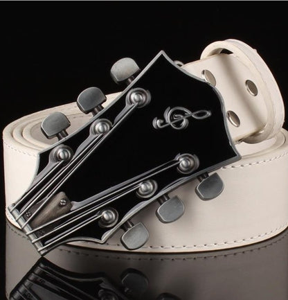 Country Rock Guitar Buckle Belt - DunbiBeauty, LLC