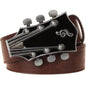 Country Rock Guitar Buckle Belt - DunbiBeauty, LLC