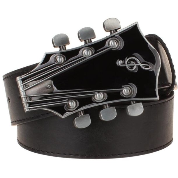 Country Rock Guitar Buckle Belt - DunbiBeauty, LLC