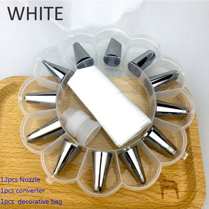 Cream Baking Pastry Tool Pastry Tools Bakeware Confectionery Bags Nozzles Confectionery Cake Shop Home Kitchen Dining - DunbiBeauty, LLC