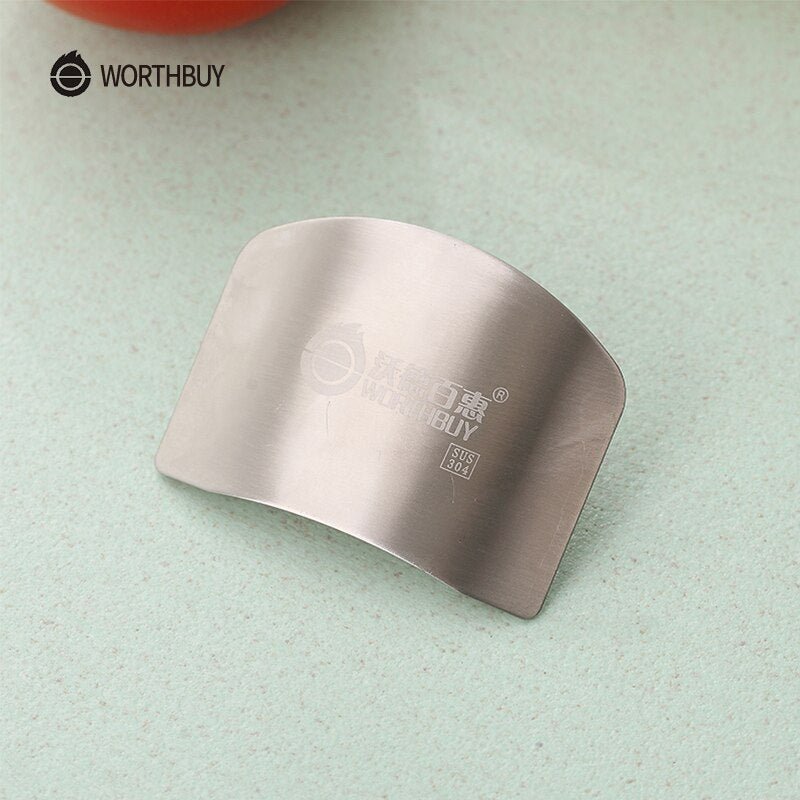 Creative 304 Stainless Steel Finger Protector Kitchen Hand Finger Guard Knife Cutting Finger Protection Kitchen Gadgets - DunbiBeauty, LLC