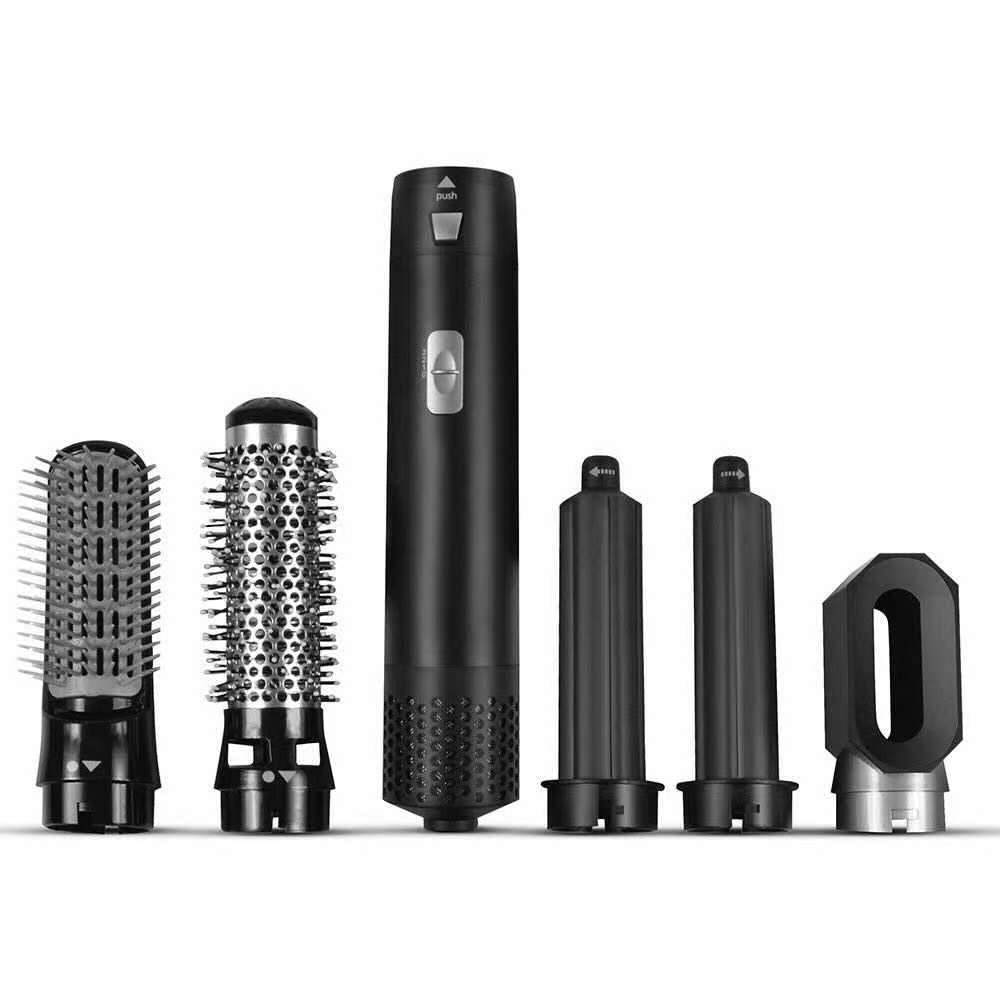 Cross-border New Five-in-one Hot Air Comb, Automatic Curling Iron, Curling And Straightening Dual-purpose Hair Styling Comb, Hair Dryer On Amazon - DunbiBeauty, LLC