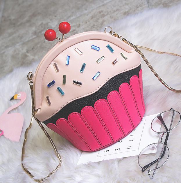 Cupcake Shoulder Bag - DunbiBeauty, LLC