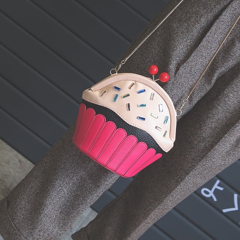 Cupcake Shoulder Bag - DunbiBeauty, LLC