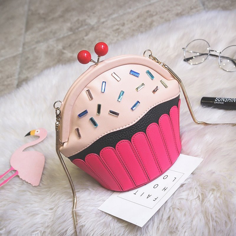 Cupcake Shoulder Bag - DunbiBeauty, LLC