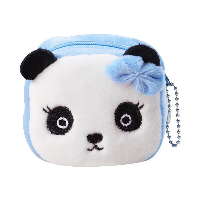 Cute 3 Dimensional Cartoon Plush Coin Purse - DunbiBeauty, LLC