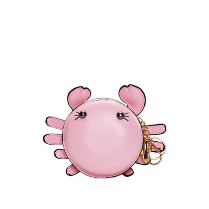 Cute Baby Crab Coin Purse Key Chain Bag - DunbiBeauty, LLC