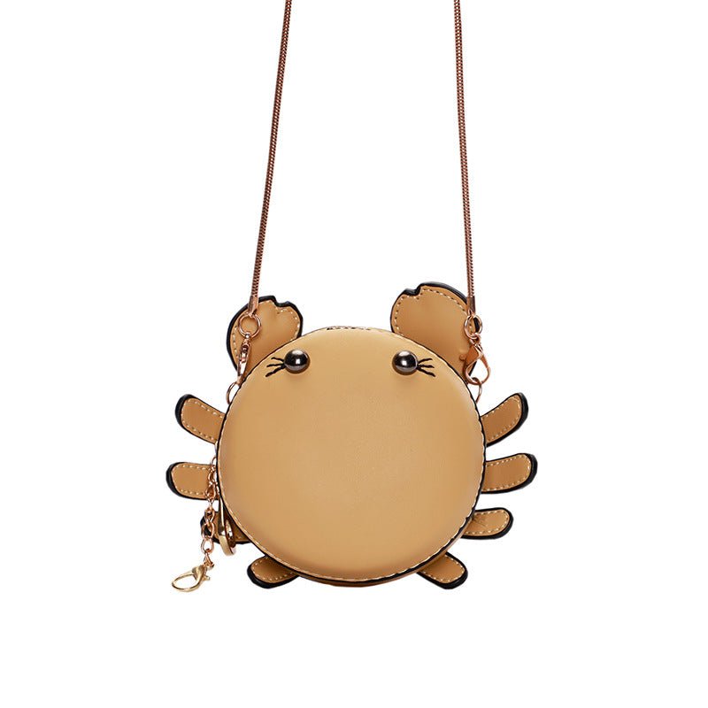 Cute Baby Crab Coin Purse Key Chain Bag - DunbiBeauty, LLC