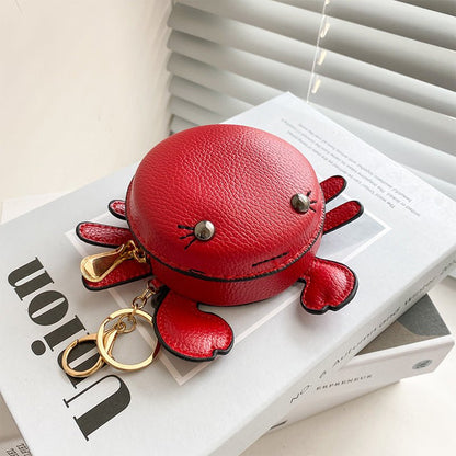 Cute Baby Crab Coin Purse Key Chain Bag - DunbiBeauty, LLC