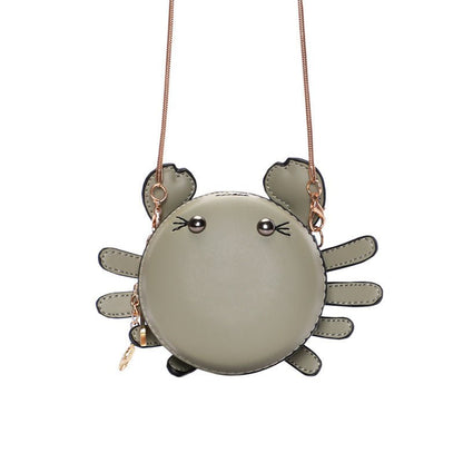 Cute Baby Crab Coin Purse Key Chain Bag - DunbiBeauty, LLC