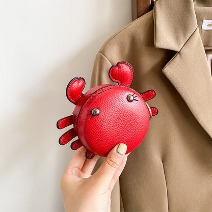 Cute Baby Crab Coin Purse Key Chain Bag - DunbiBeauty, LLC